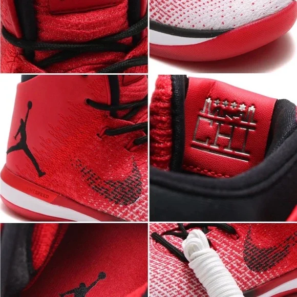 Nike Air Jordan 31 XXXI Chicago Bulls Red Black White Retro 1 I 845037-600 sz 10